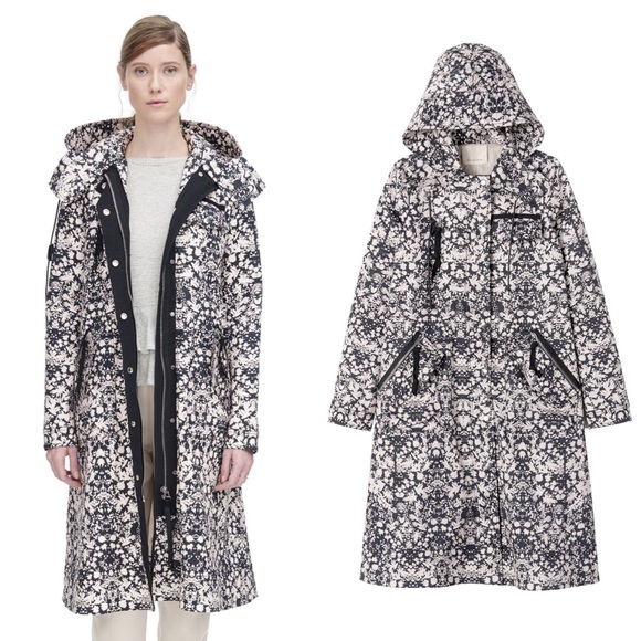 Rebecca Taylor Jackets & Blazers - Rebecca Taylor Potpourri Paisley Print Trench Coat